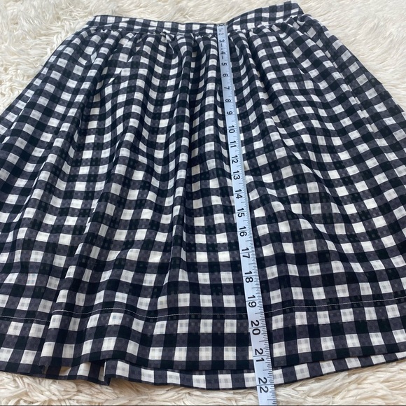 Urban Outfitters Silence + Noise Gingham Skirt Size 4 - Picture 3 of 7